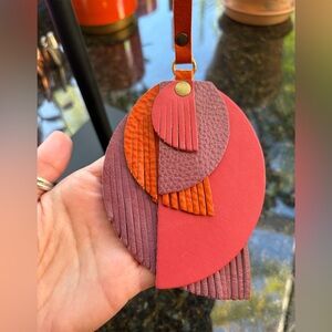 Portland Leather Merry Berry Picasso Tassel